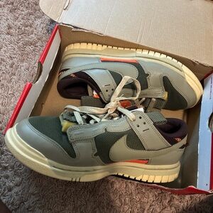 Kids Green and Gray Sneakers